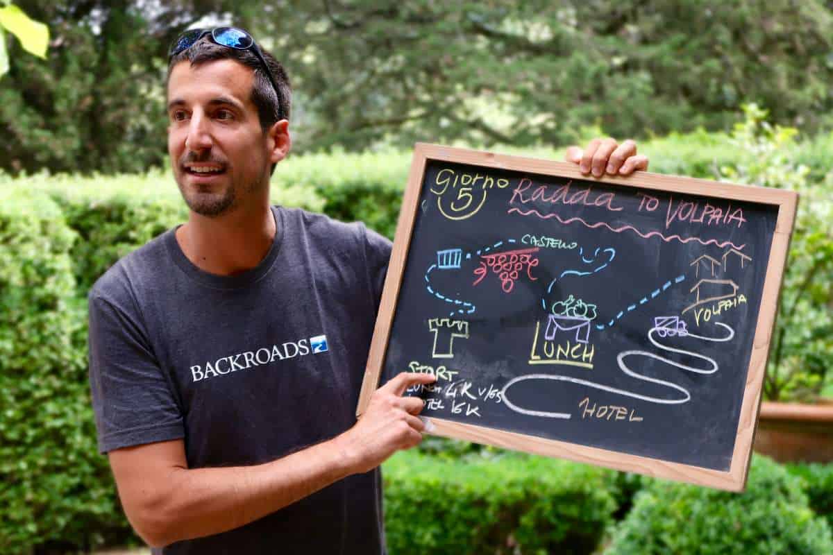 Backroads Leader Tomasso Spinelli