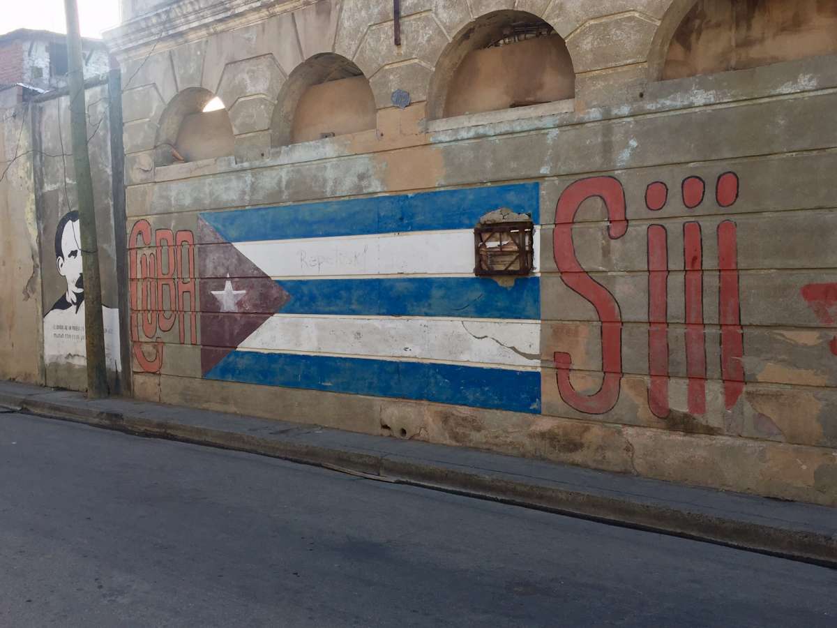 Street art in Havana, Cuba