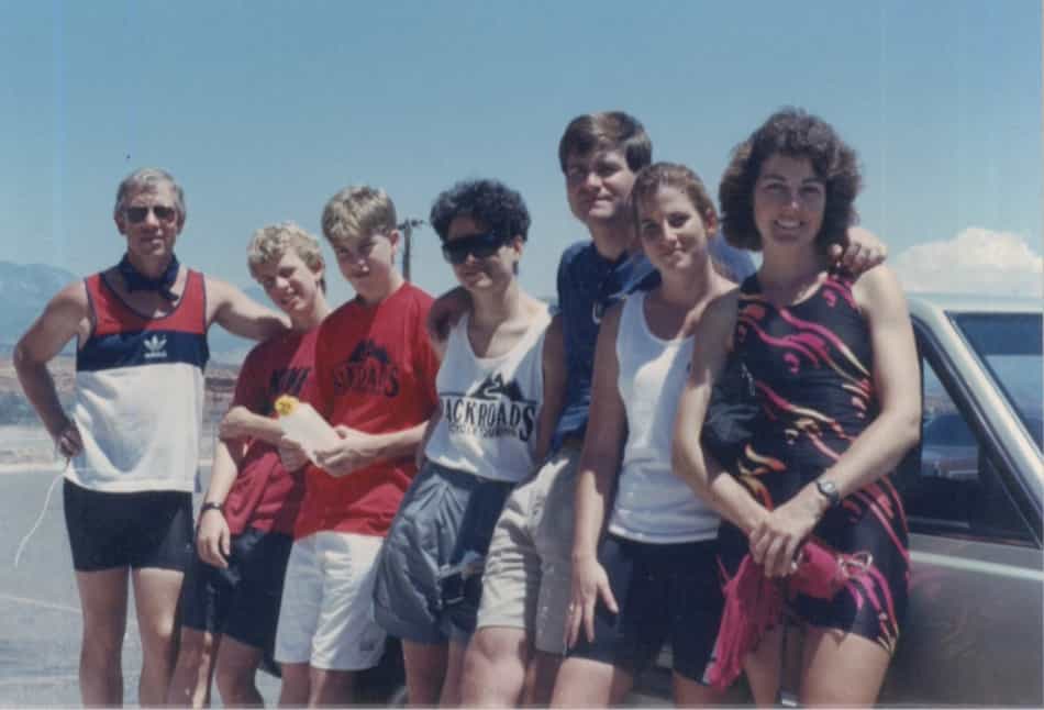 Backroads Bryce, Zion & Grand Canyon Backroads trip in 1988 with Jennifer Newcombe