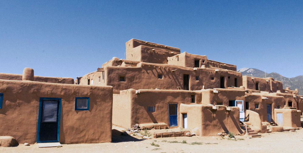 Pueblo de Taos in New Mexico