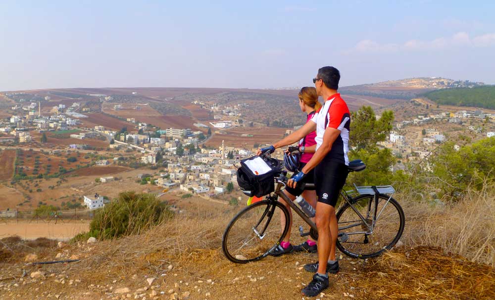 Backroads biking in Israel