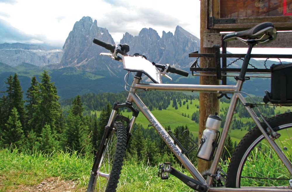 Backroads bike in the Dolomites