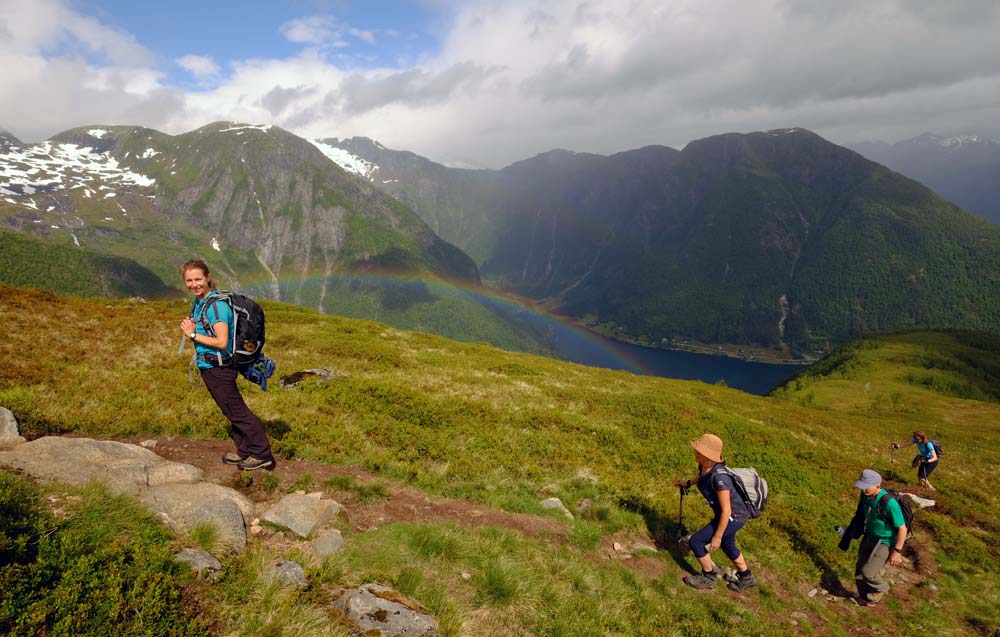 Backroads hiking in Norway