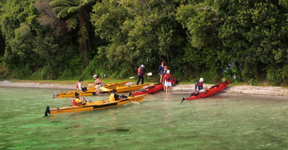 Kayaking with Backroads in New Zealand