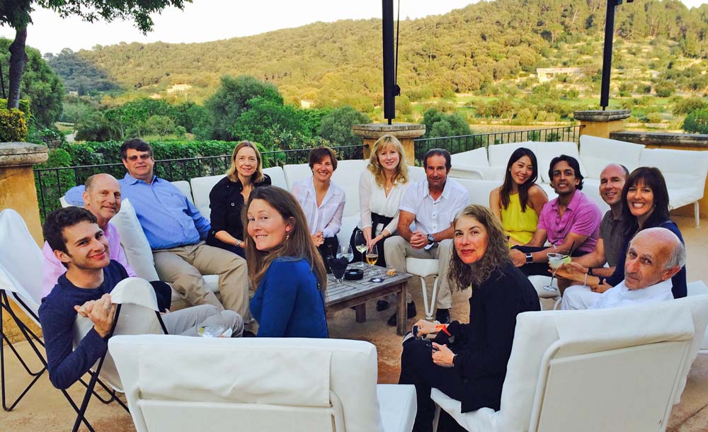 Cocktail hour on a Backroads trip in Mallorca, Spain
