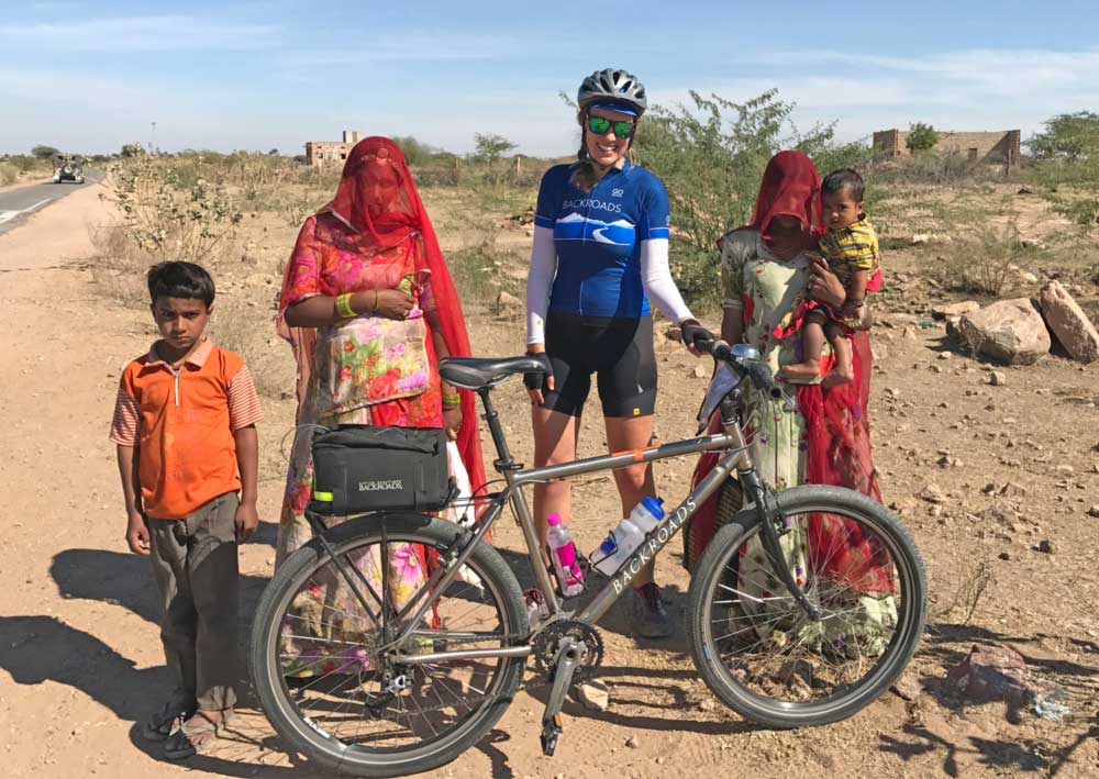 Biking in India with Backroads