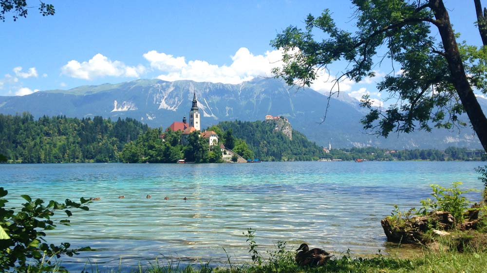 Lake Bled in Slovenia