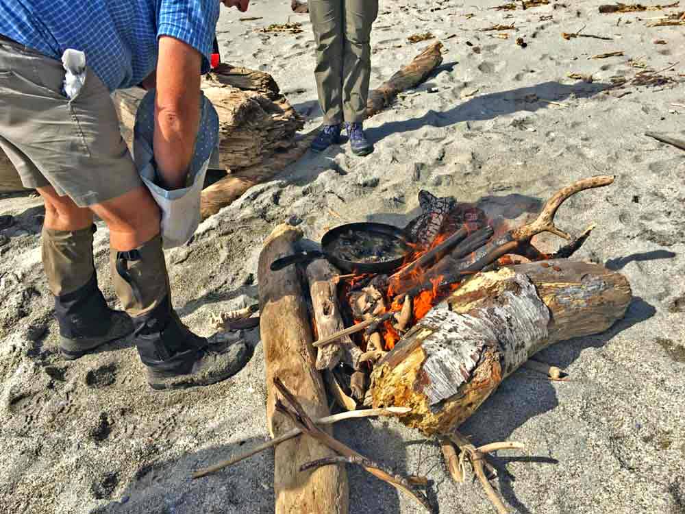 Beach Cooking