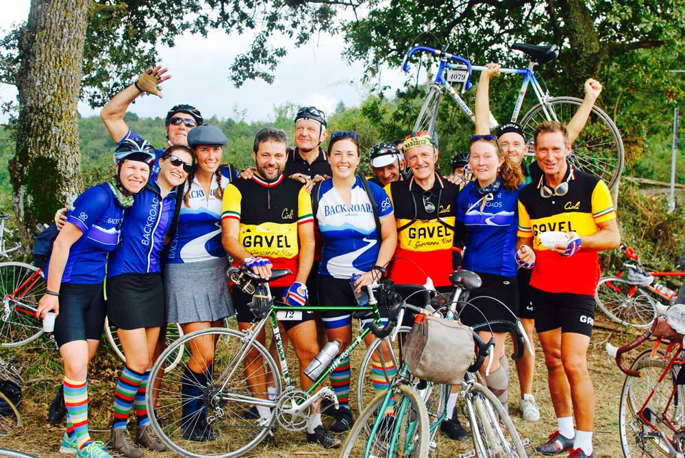 Group Shot of L'Eroica riders