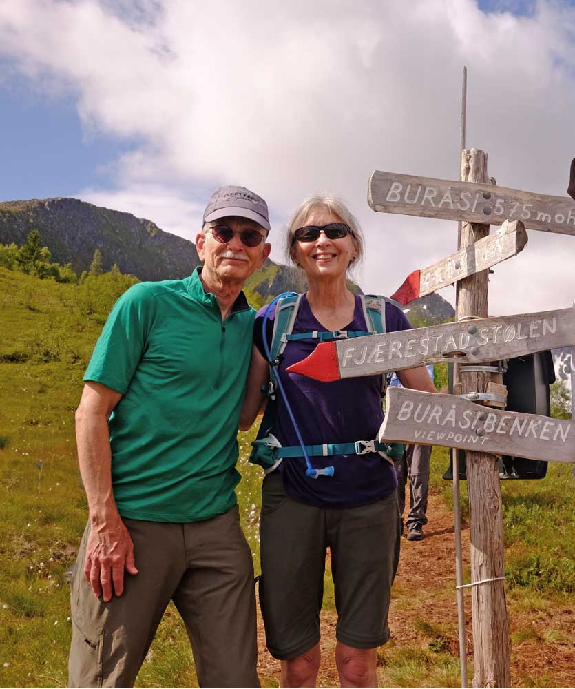 Backroads Guests Hiking in Norway