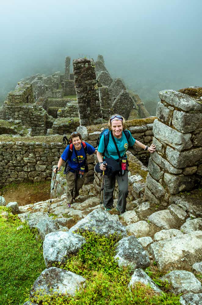 Hiking Macchu Pichu with Backroads