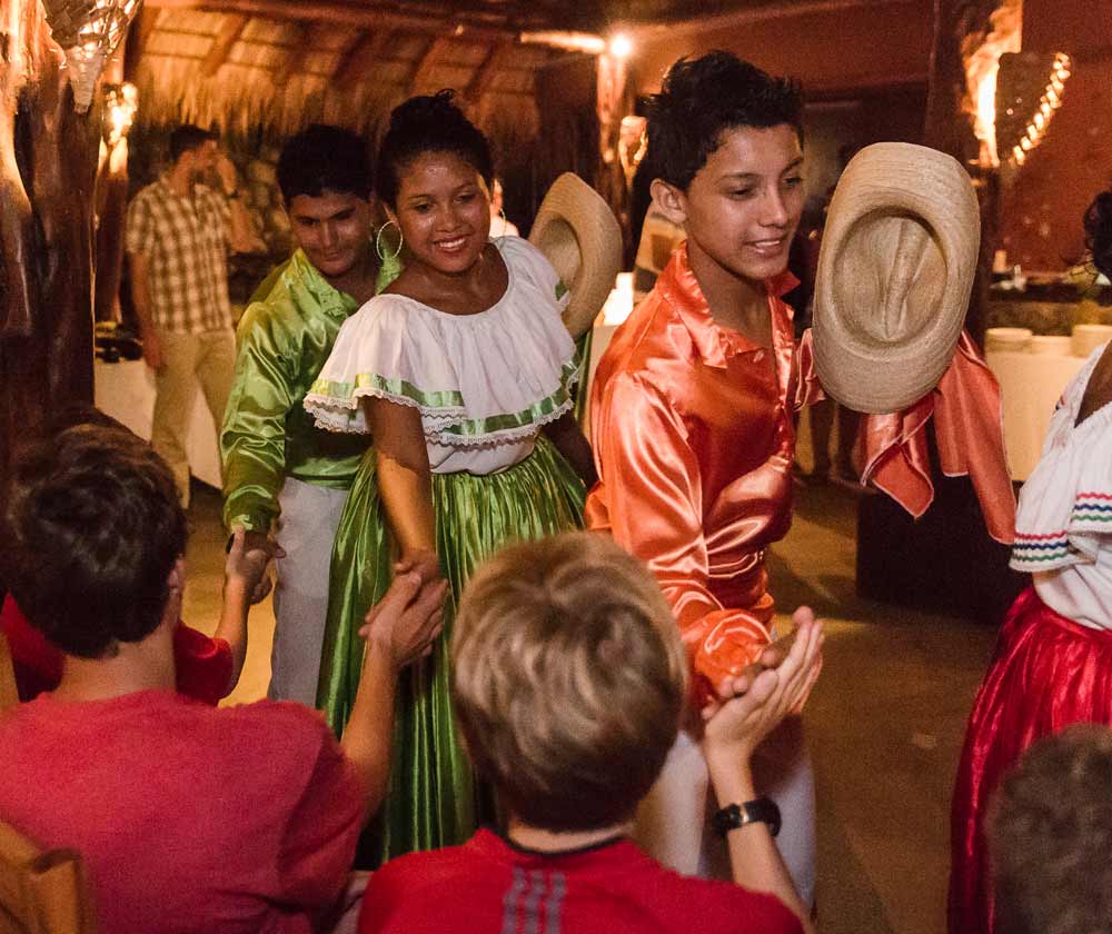 Local Dancers in Costa Rica