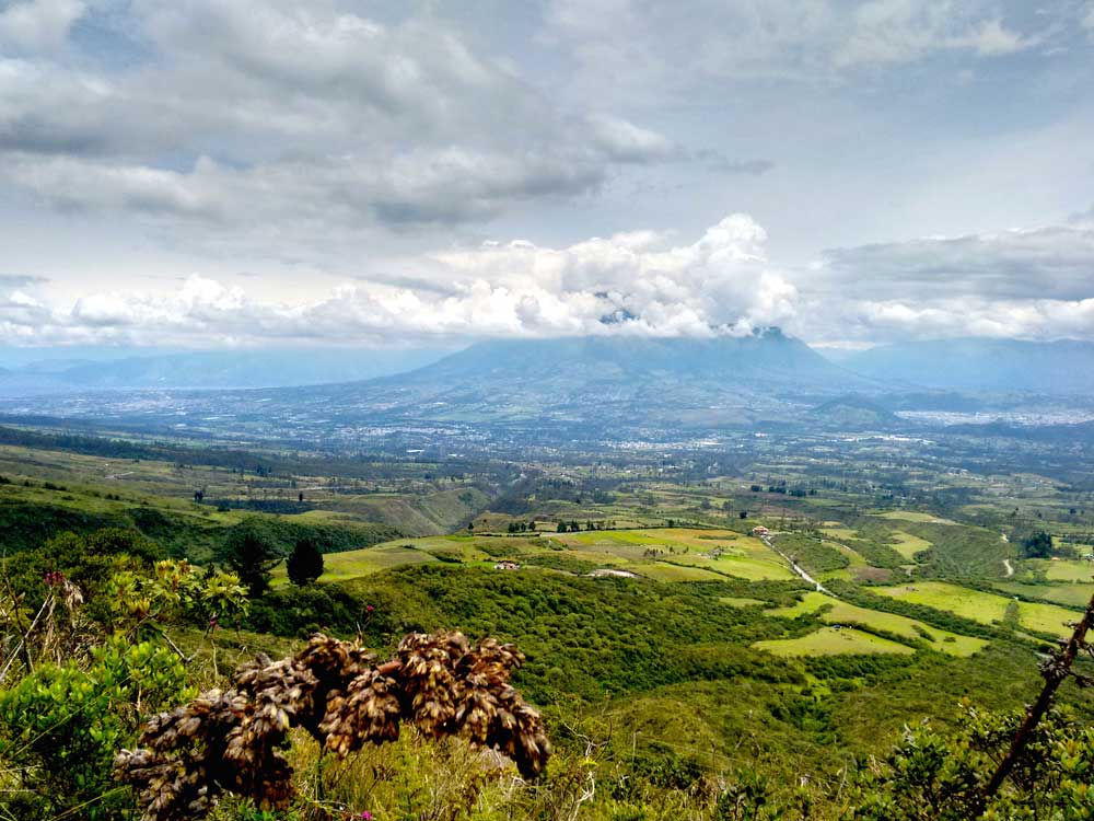 Ecuador Plains and Volcano