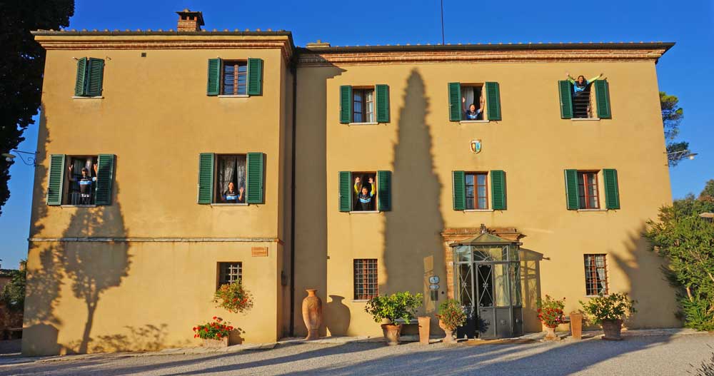 Backroads Hotel Guests in Windows