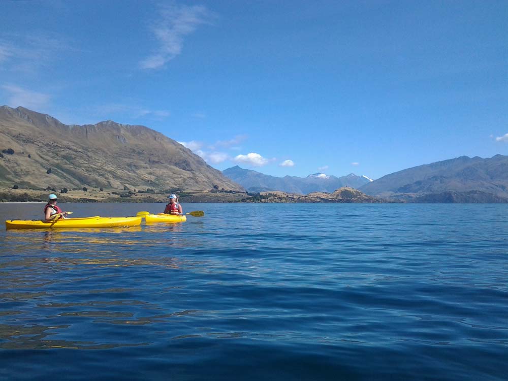 Kayaking with Friends off Ruby Island
