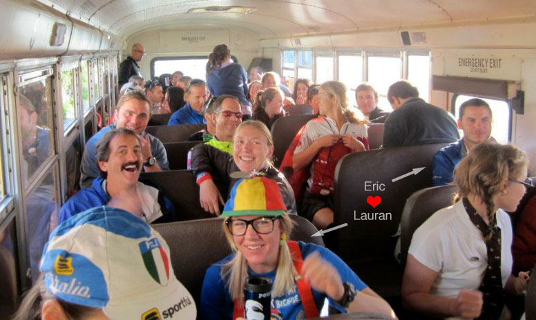 Eric and Lauran School Bus