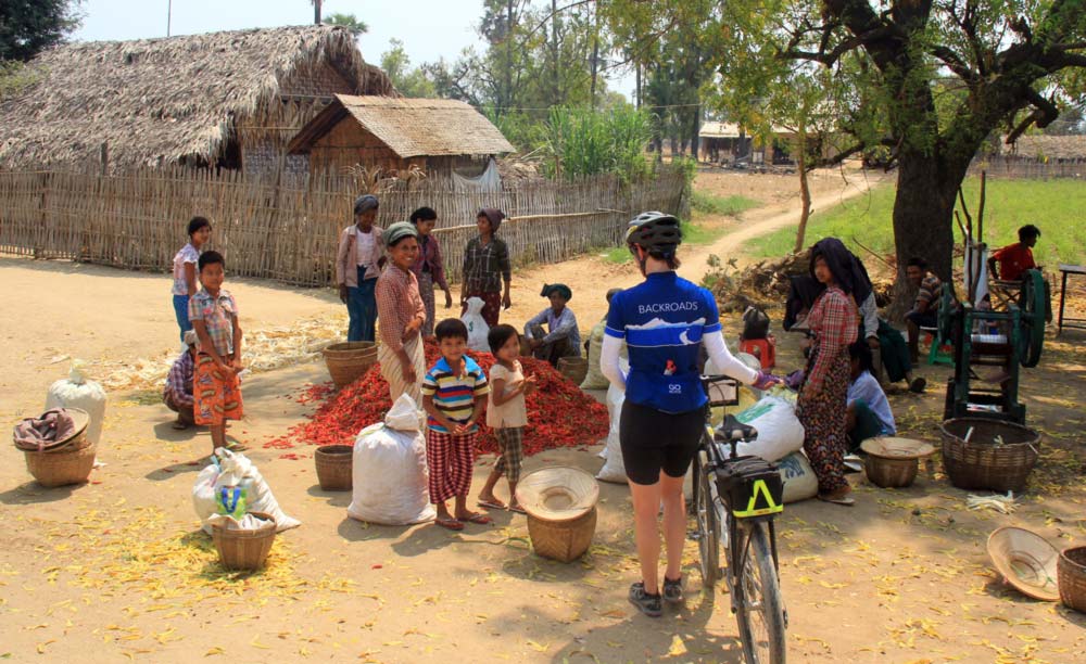 Backroads Biking in Myanmar