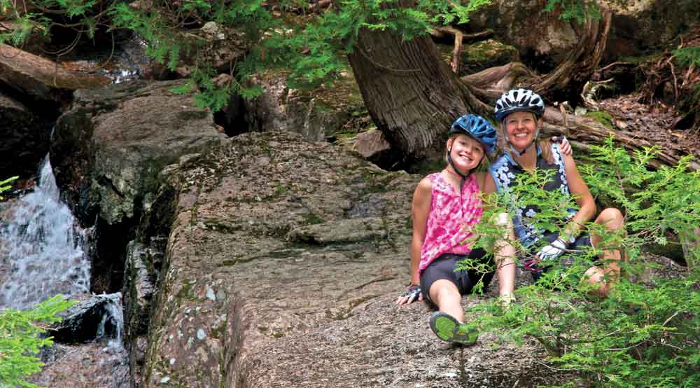 Biking in Maine with Backroads
