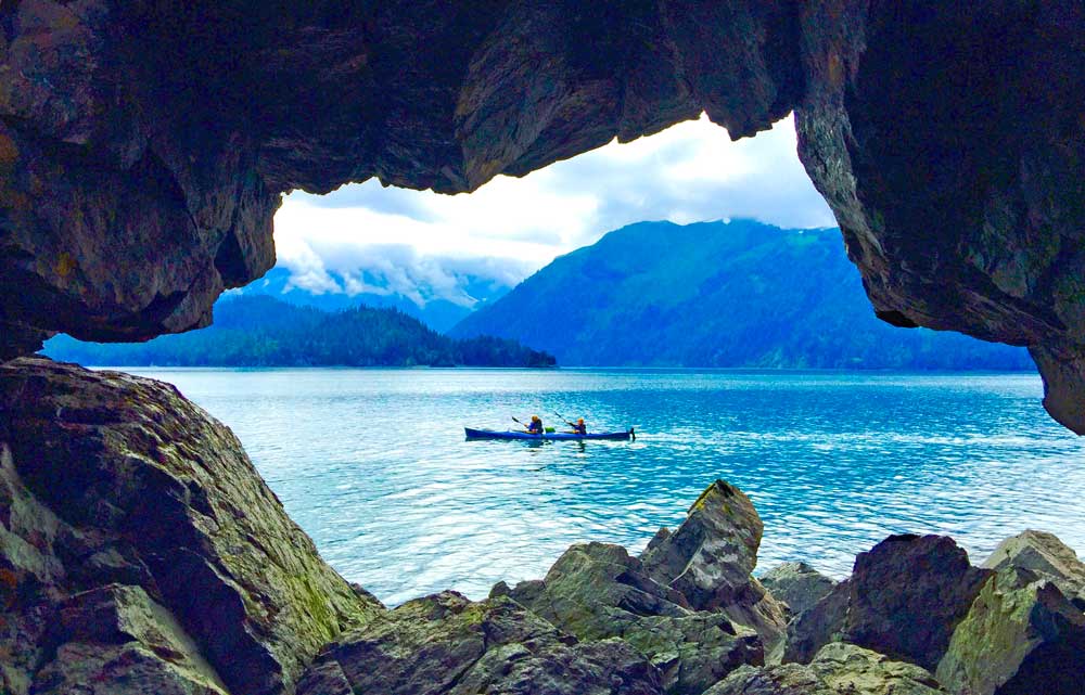Kayaking in Alaska with Backroads