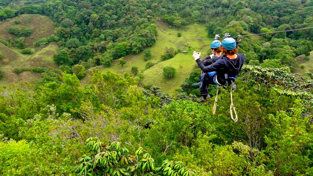 Zip Line in Costa Rica