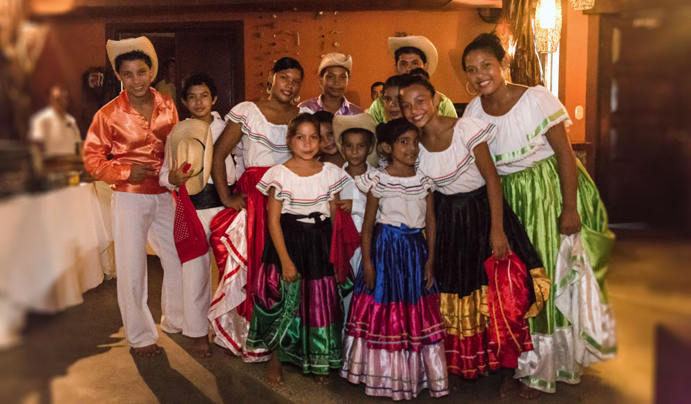 Local Dancers in Costa Rica