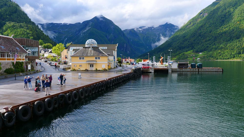 Dock at Balestrand
