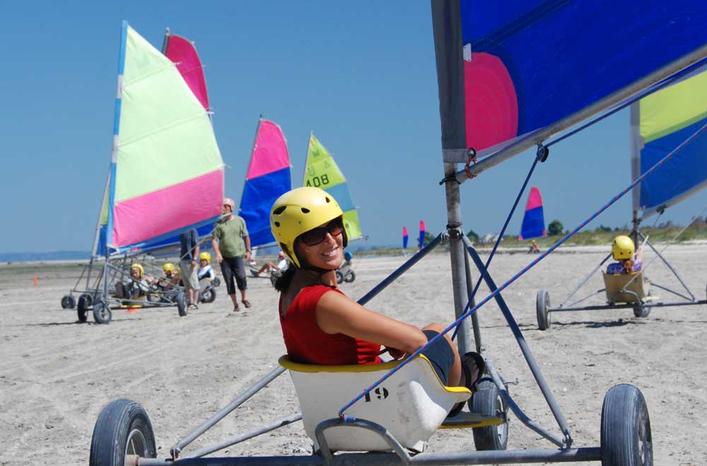 Land Sailing in France