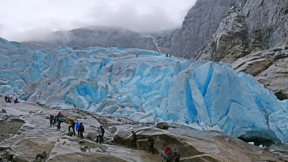 Glacier at Nigardsbreen
