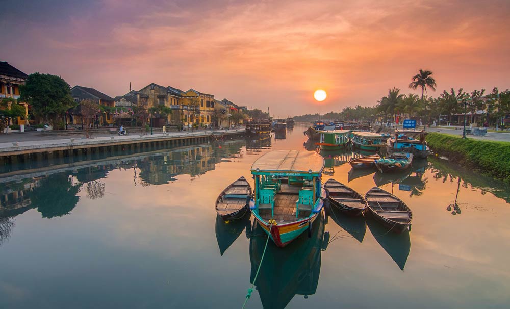 Vietnam sunset