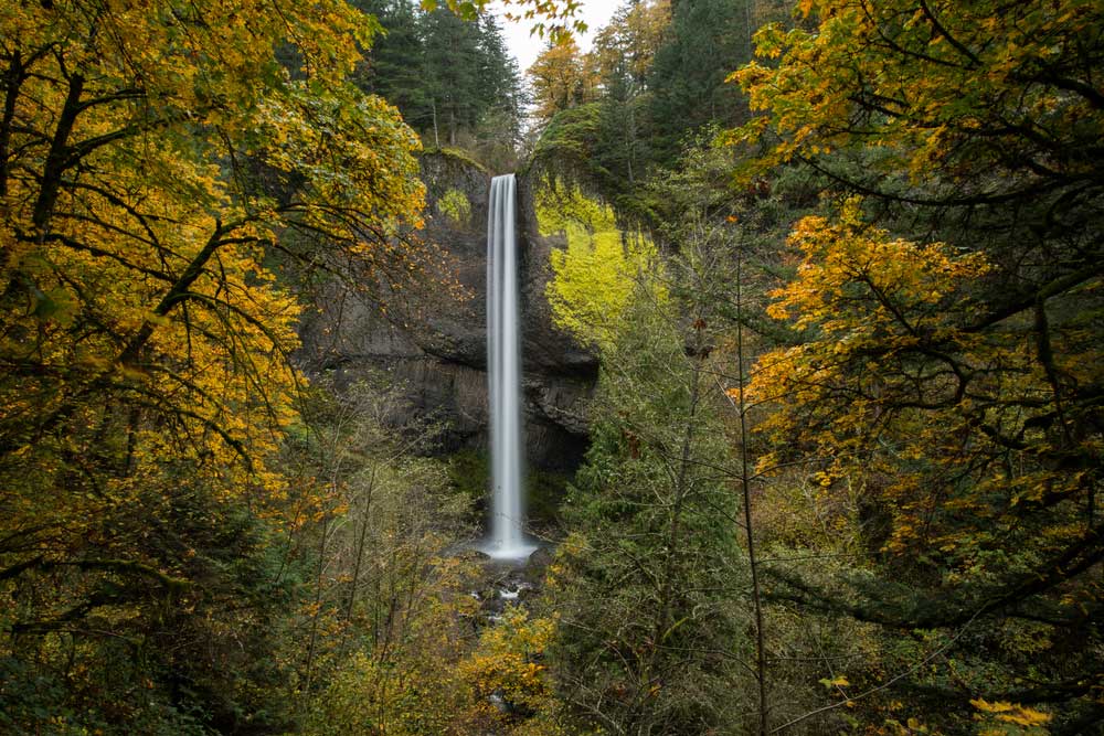 Latourell Falls in Oregon
