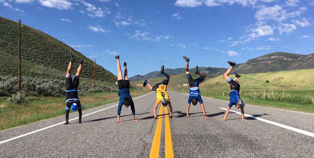 Backroads Leaders on their day off