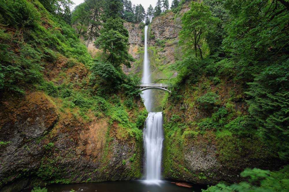 Multnomah Falls in Oregon