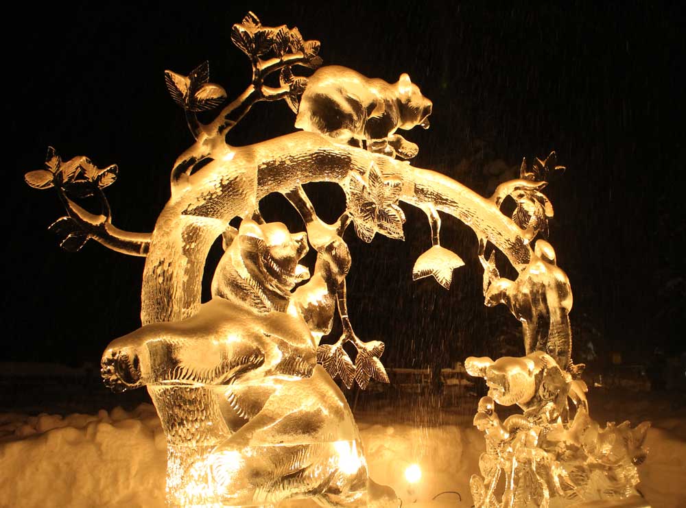 Animal Ice Sculpture