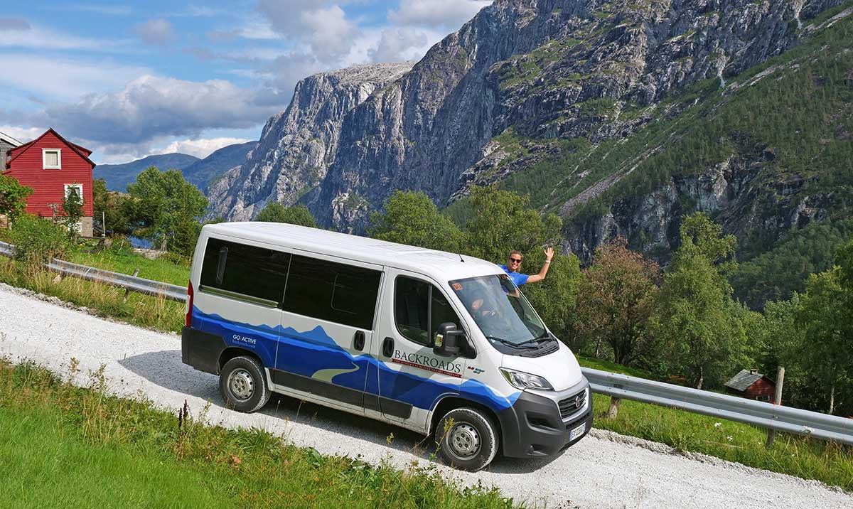 Jenna and Backroads Van Norway
