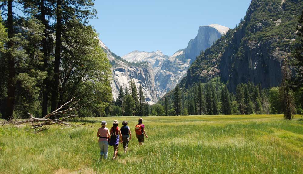 Yosemite hiking with Backroads