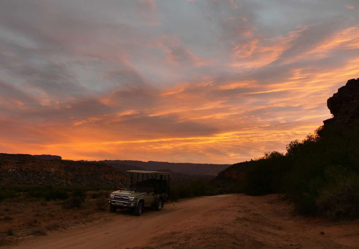 Sunset in South Africa