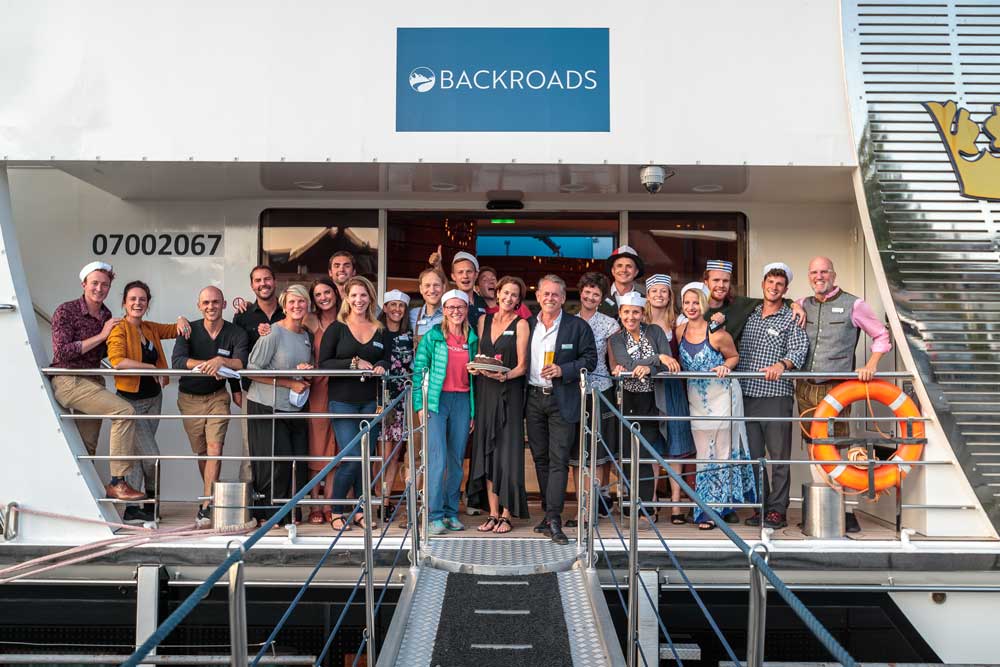 BAckroads Danube River Full Ship Celebration