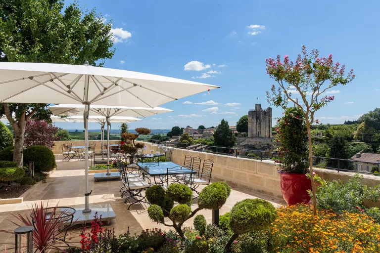 Hotel de Pavie Terrace