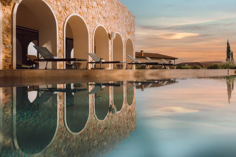 Pool view of Euphoria Retreat