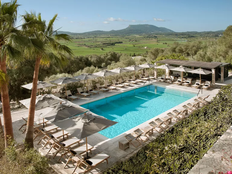 Pool at Finca Serena Mallorca