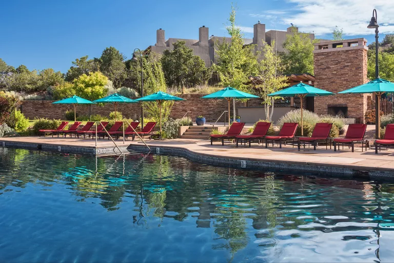 The pool at Four Seasons Resort Rancho Encantado