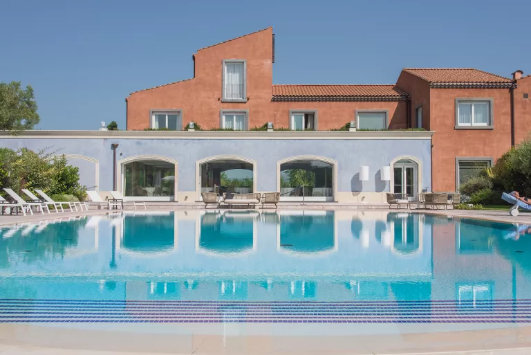 Exterior view of Villa Neri