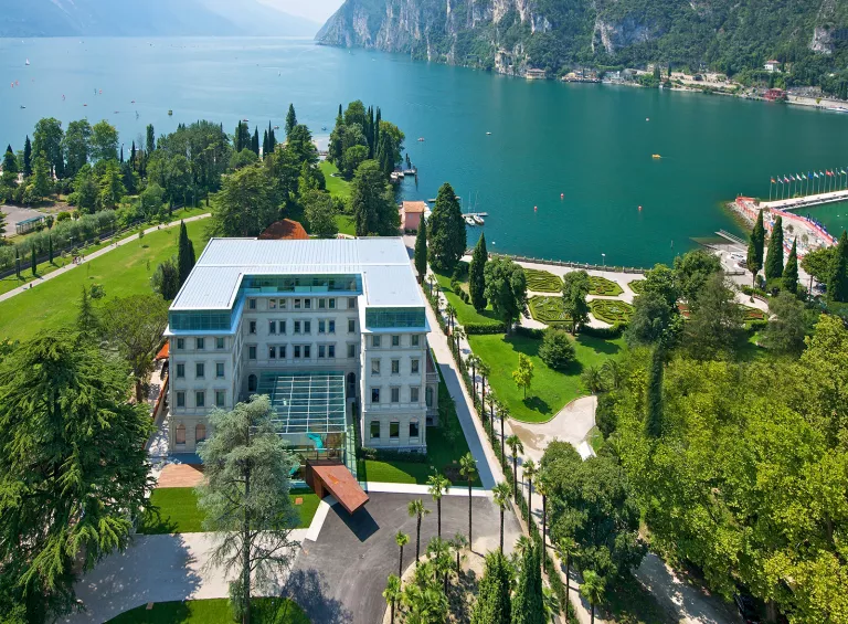 Aerial view of Lido Palace Hotel