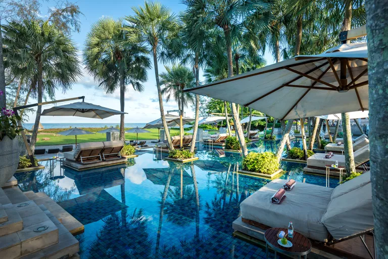 The pool at Anantara Mai Khao Phuket Villas