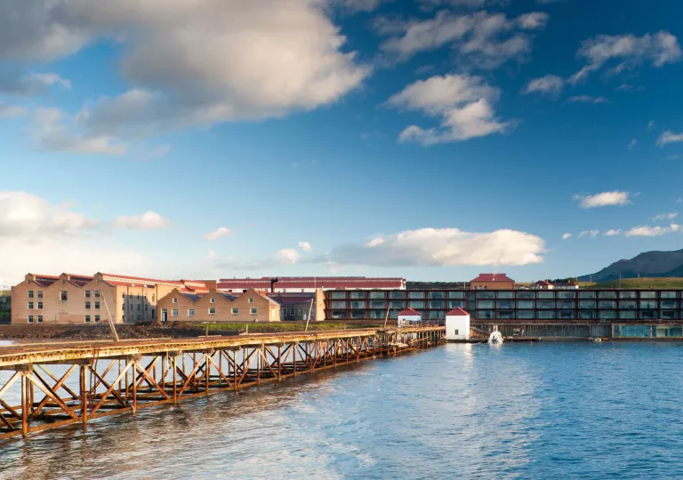 long dock on a body of water