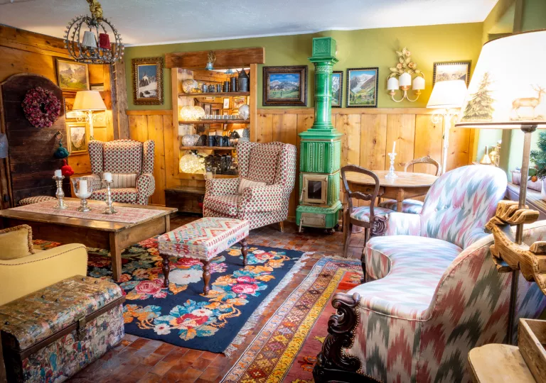 colorful living room