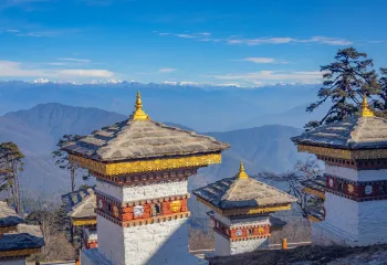 White castle on top of a cliff