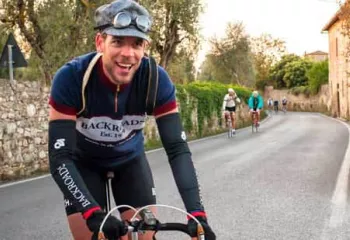 Backroads Leaders rid in L'Eroica bike race