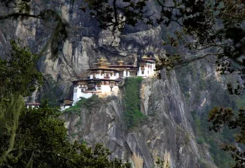 Taktsang Palphug Monastery (also known as Tiger's Nest) in Bhutan