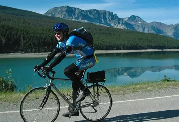 Backroads biking trip in Glacier and Waterton National Parks